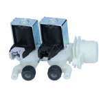 Inlet valve 2-way for washing machine of Hotpoint/Ariston, Indesit, Whirlpool and more - Bitron 33390056 image 360